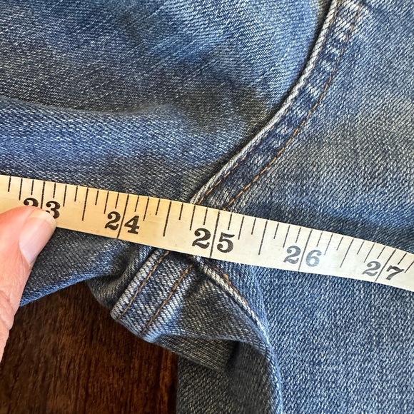 J. Crew | Point Sur Wide Leg Crop Jeans with Raw Hem, Size 31 - Picture 9 of 10